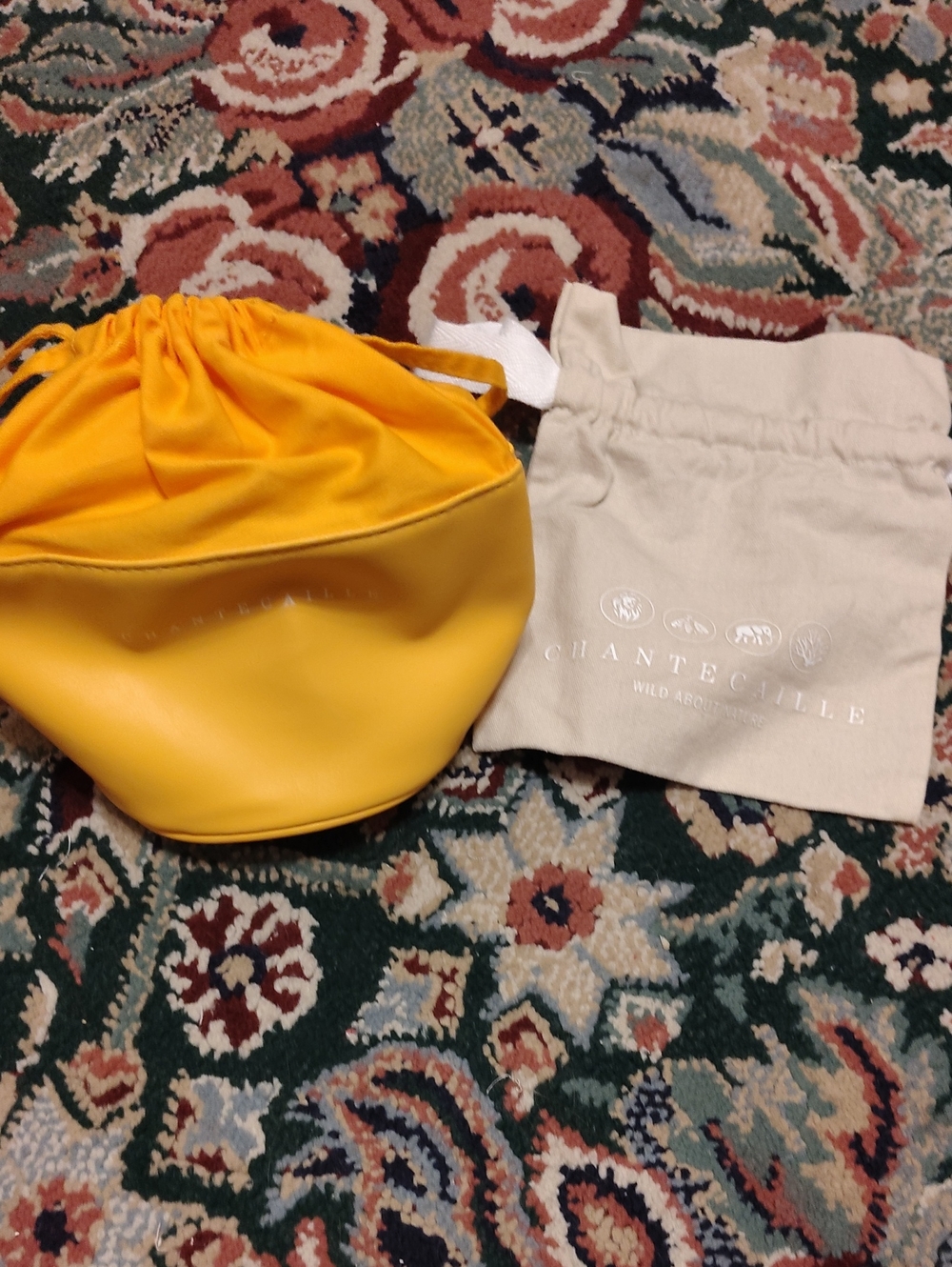Two Chantecaille Cosmetic Bags